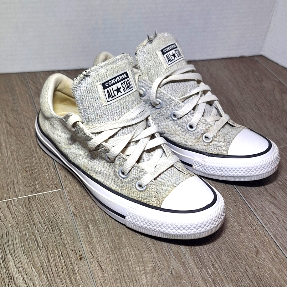 Converse All Star Madison Sneakers Womans size 6 Grey Low Cut